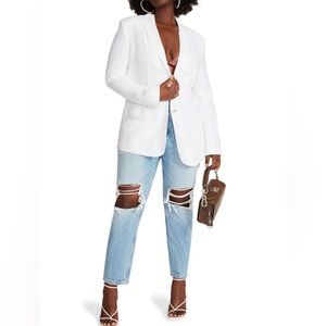 Linen On The Edge Blazer